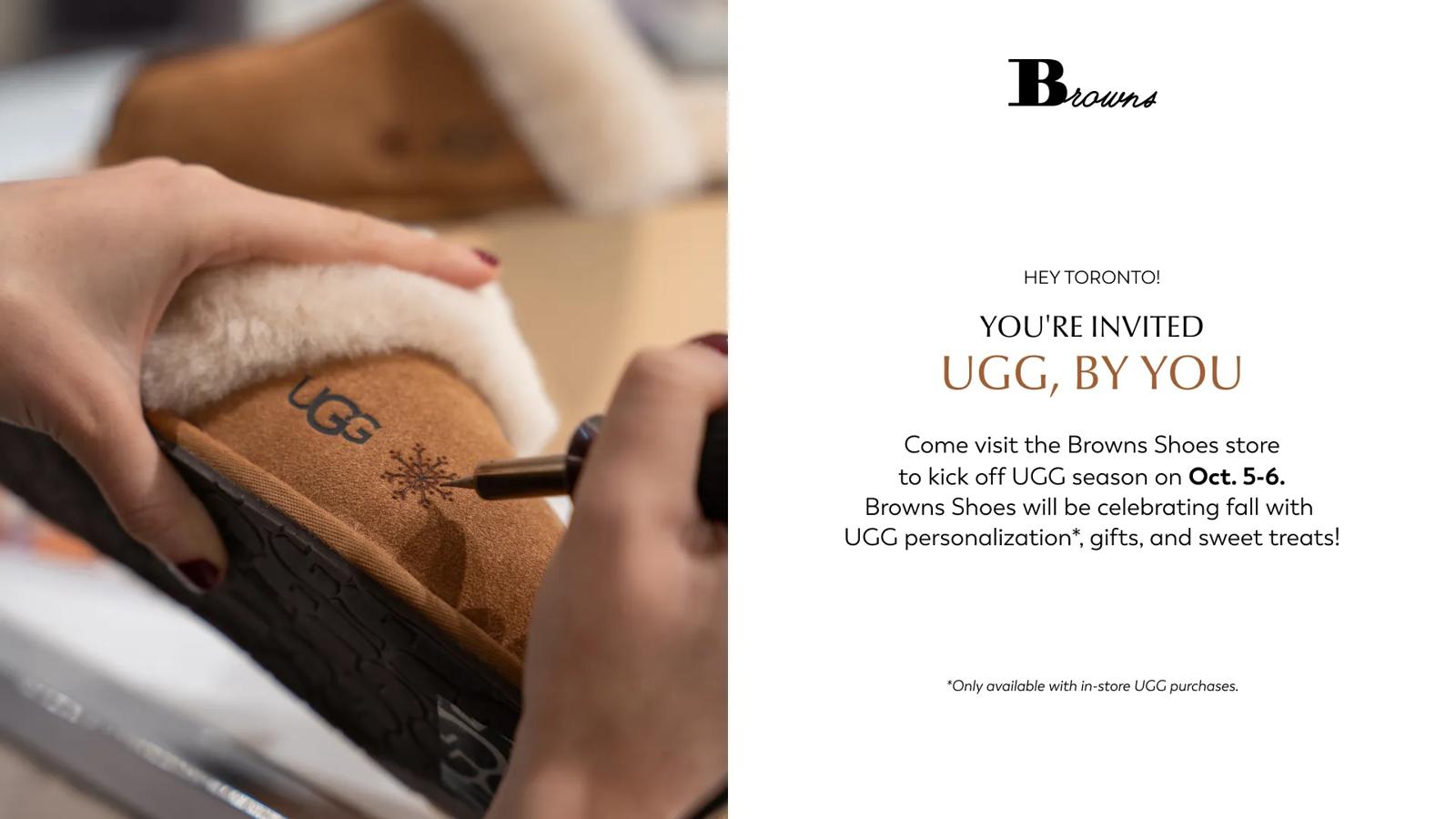 UGG X Browns