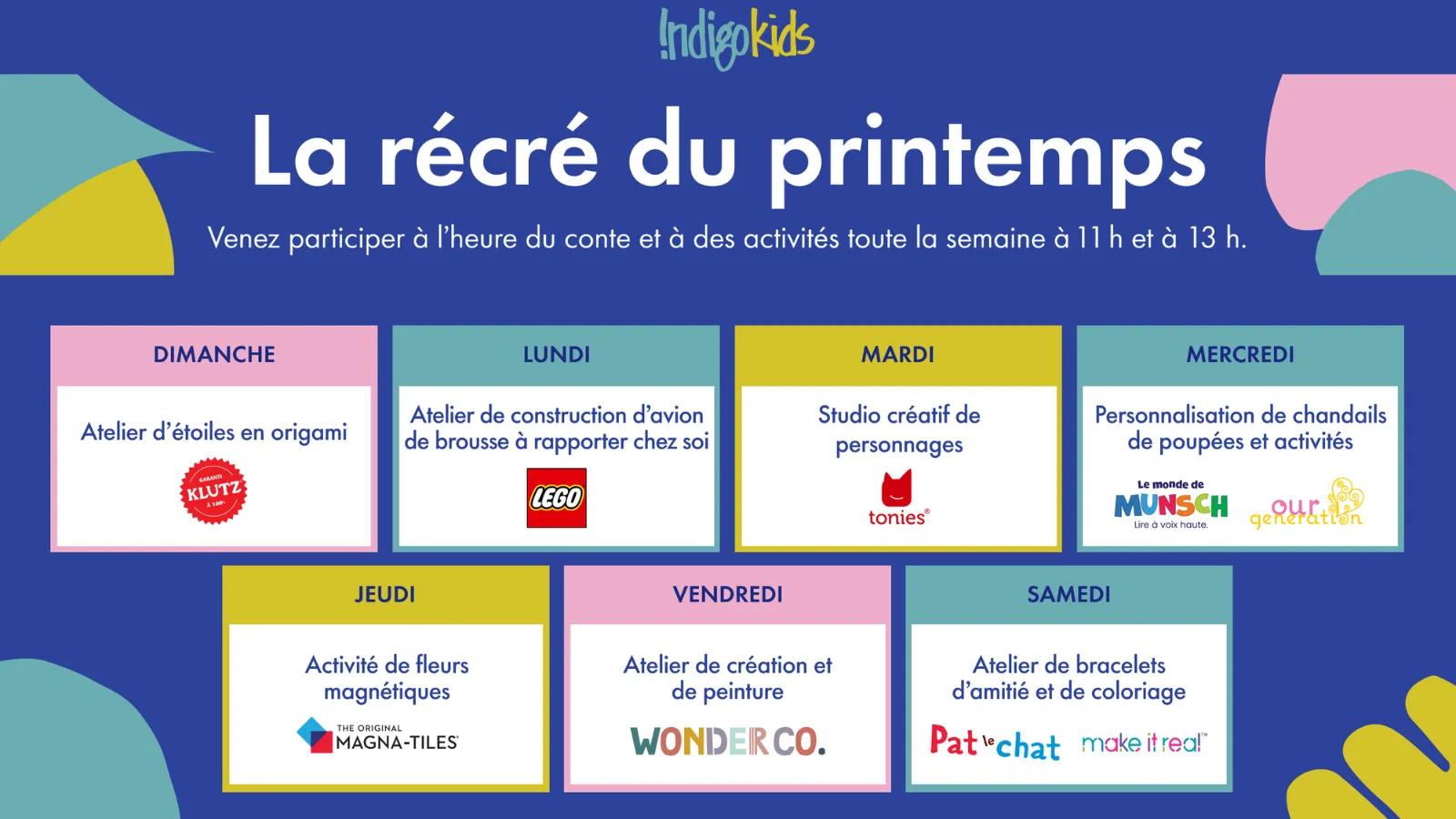 Spring Play Days at Indigo!