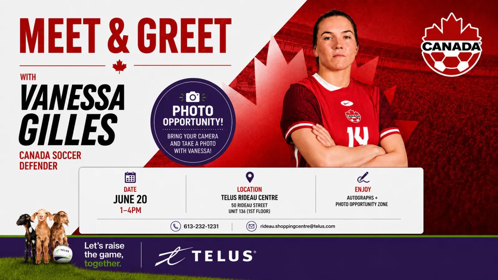 [CF Rideau Centre] Score Prizes with Vanessa Gilles at TELUS