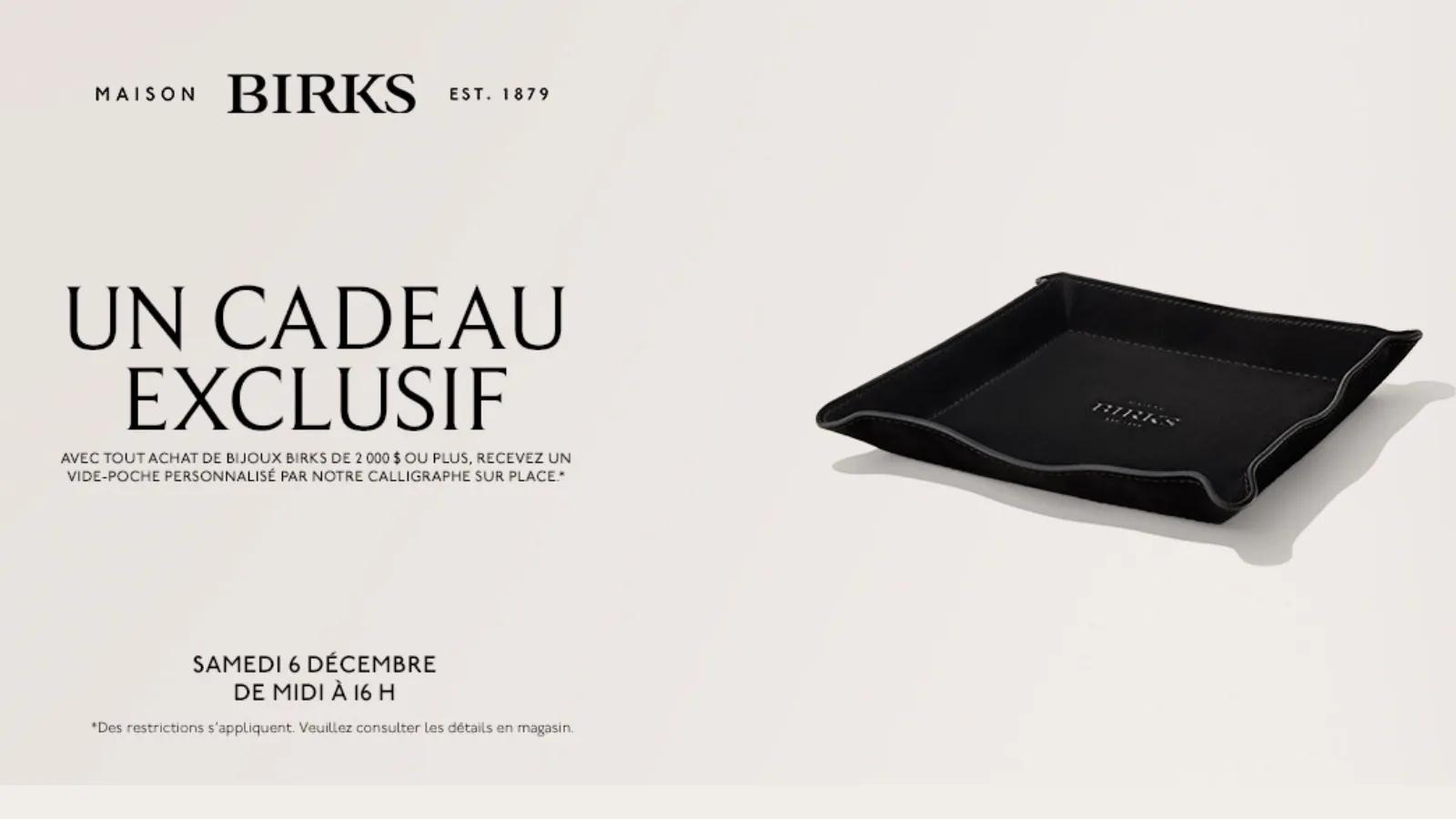 [CF Carrefour Laval] Join us for an in-boutique experience at Maison Birks