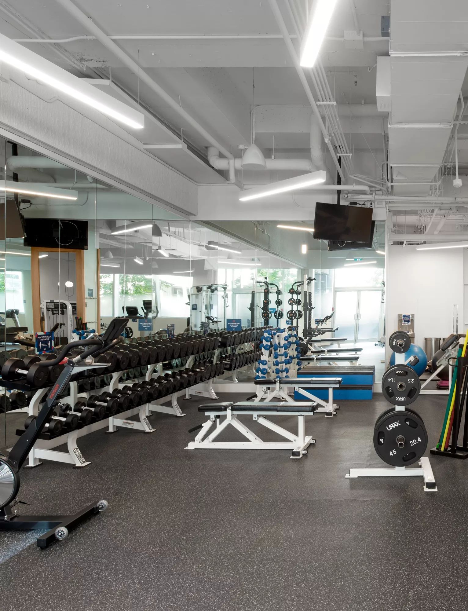 Premier fitness facilities