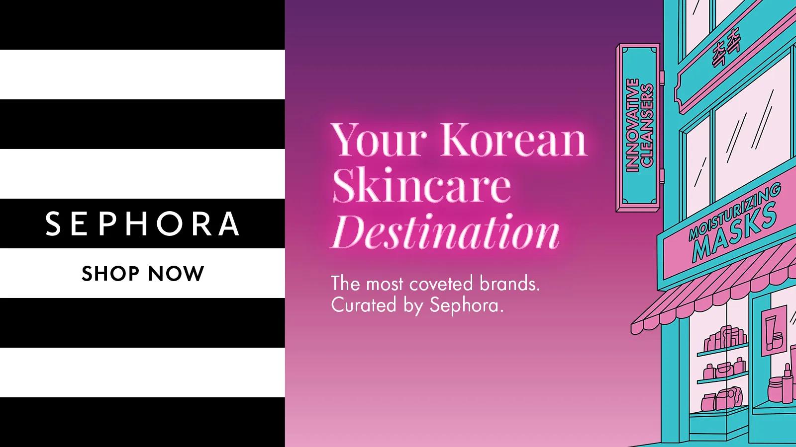 Korean Skincare Pop-Up at Sephora