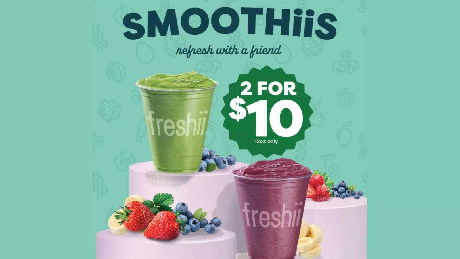 [CF Toronto Eaton Centre] - Tourist Offers - Freshii