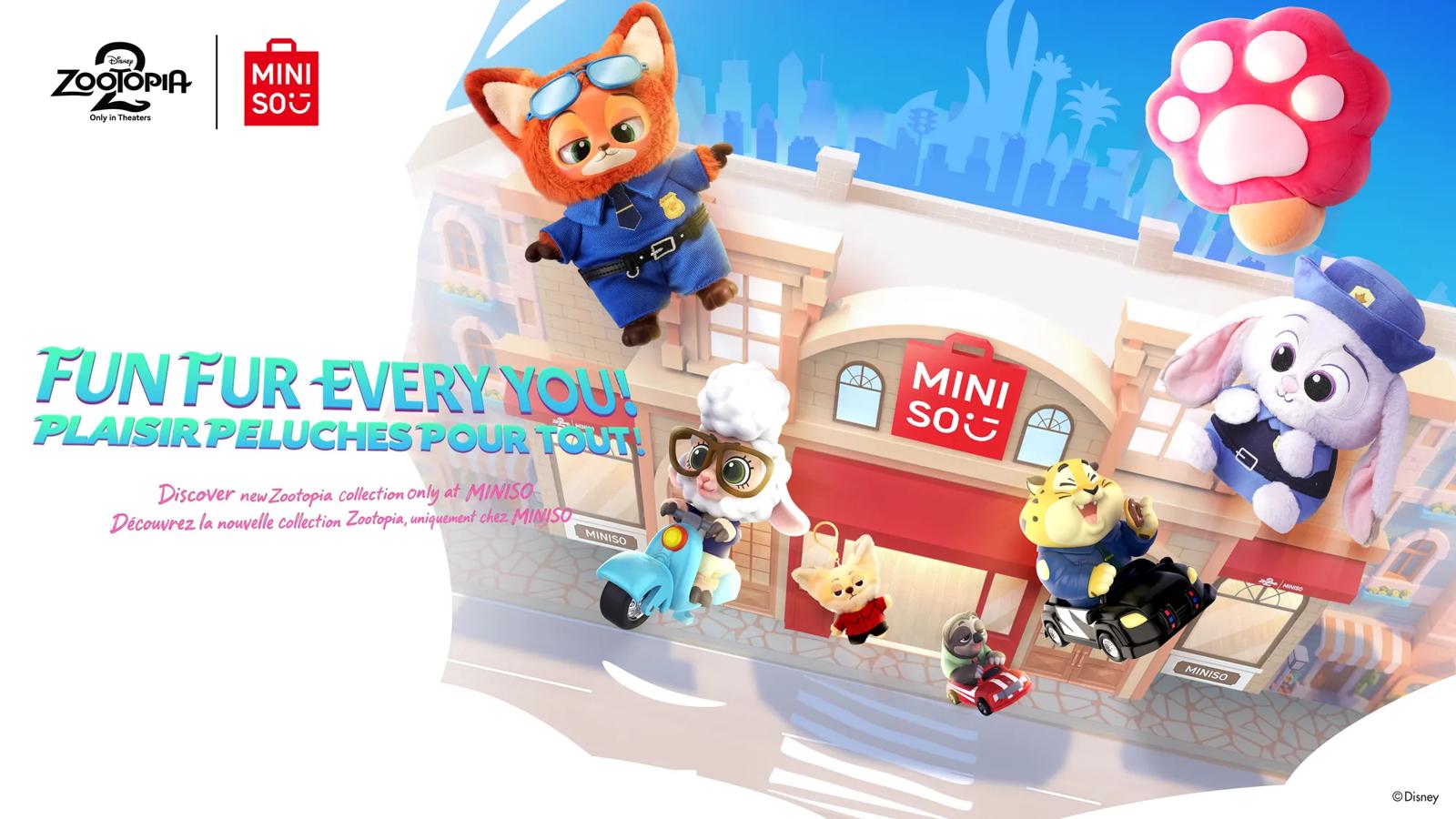 [CF Carrefour Laval] ZOOTOPIA | MINISO Pop-Up Store is here!