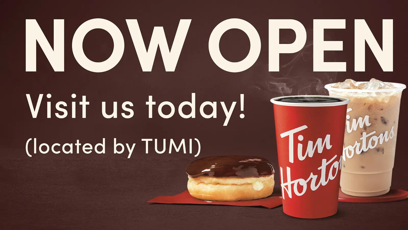 [CF Sherway Gardens] Tim Hortons is now open