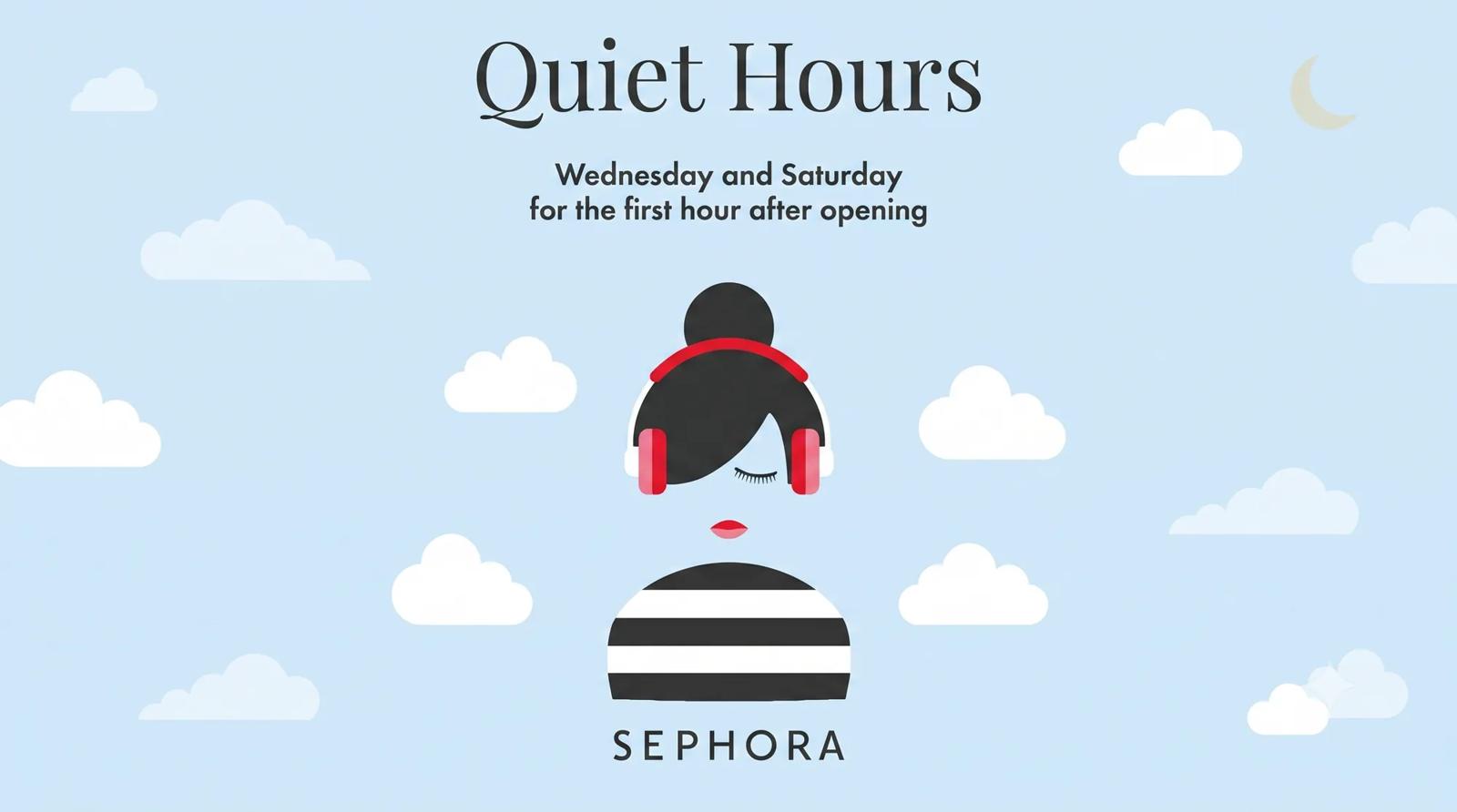 Quiet Hours at Sephora 