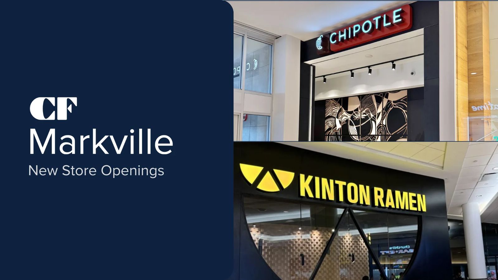 [CF Retail] CF Markville Openings 1Q25