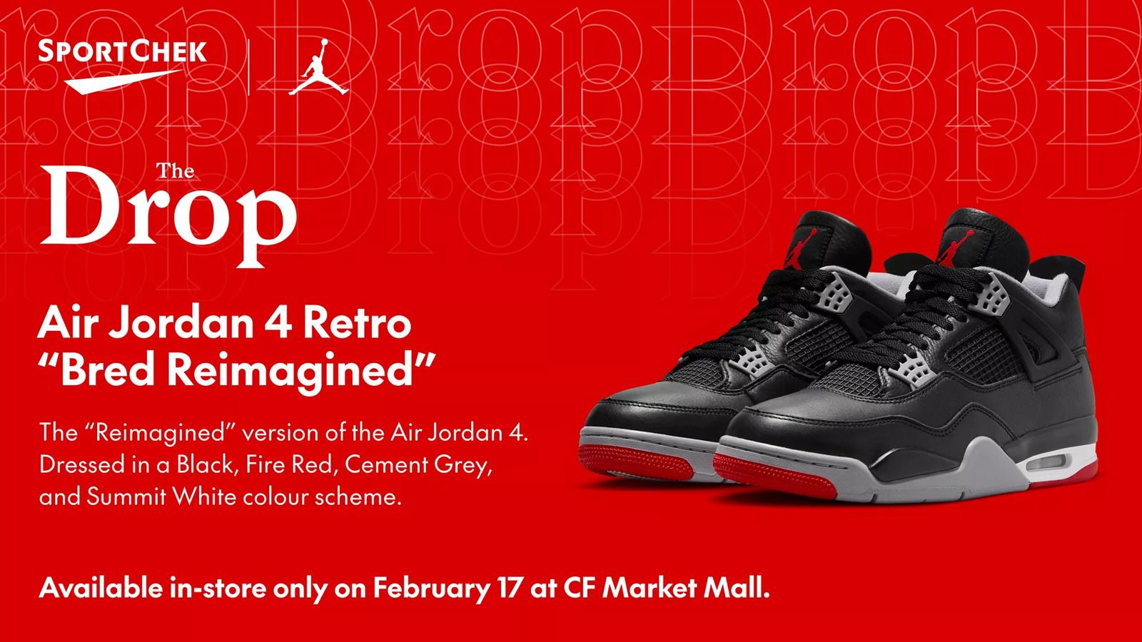 Air Jordan 4 Retro “Bred Reimagined” 