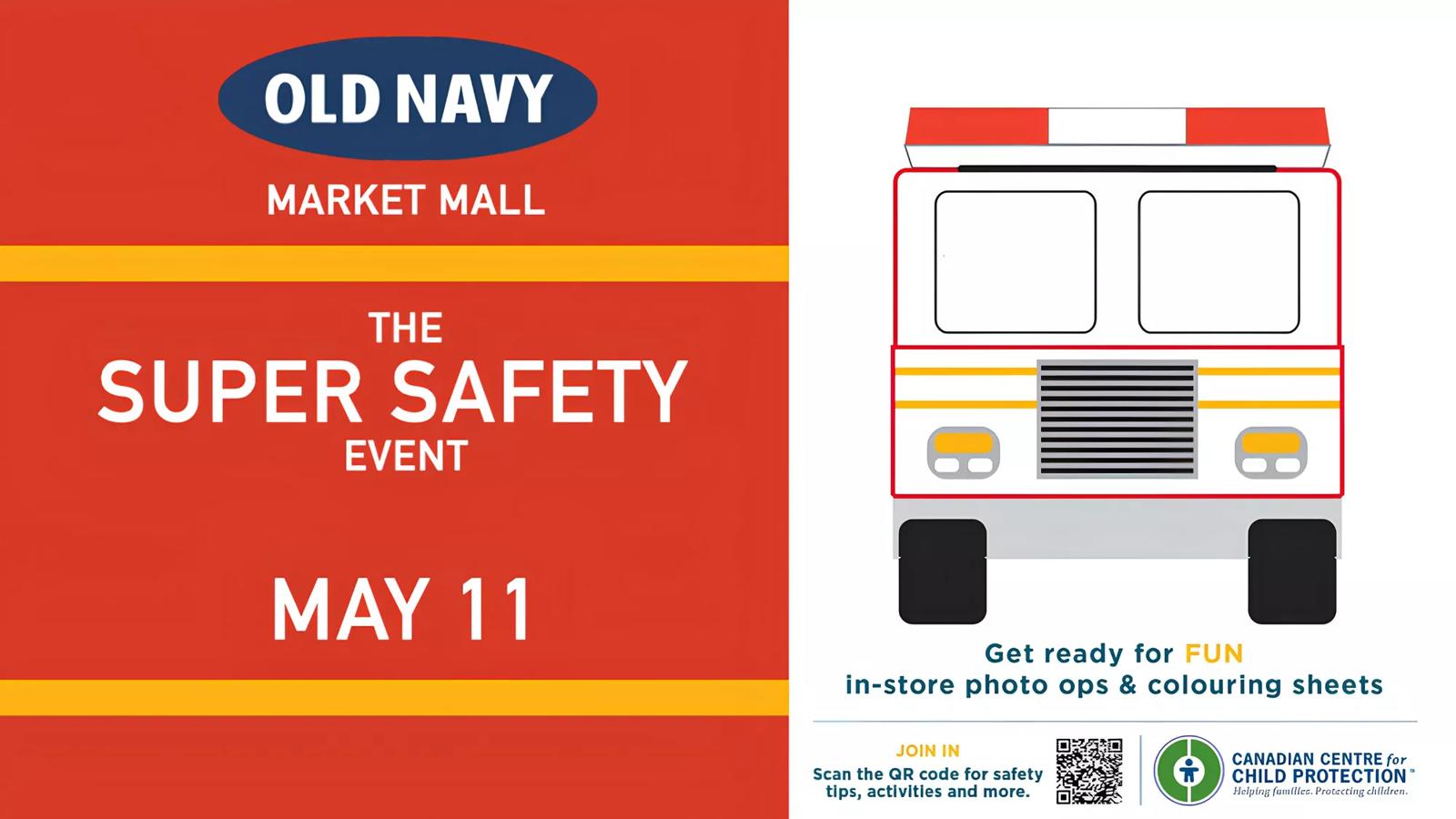 The Kids Safety Event at Old Navy 