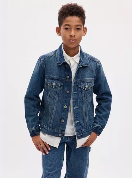 Chinook | Lil' Buckaroo Brigade | Gap | Kids Denim Icon Jacket | Image