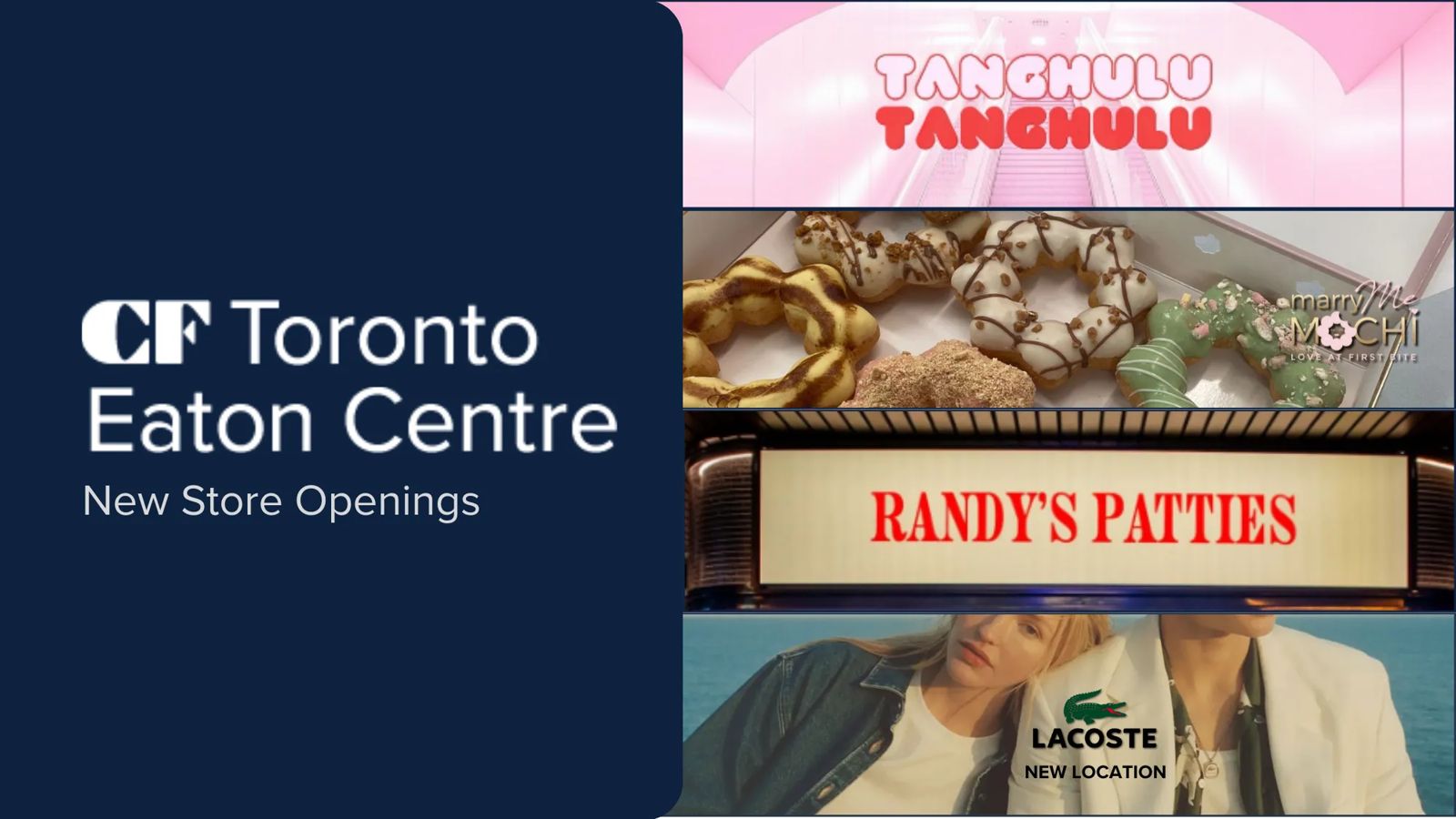 [CF Retail] CF Toronto Eaton Centre Openings 2Q25