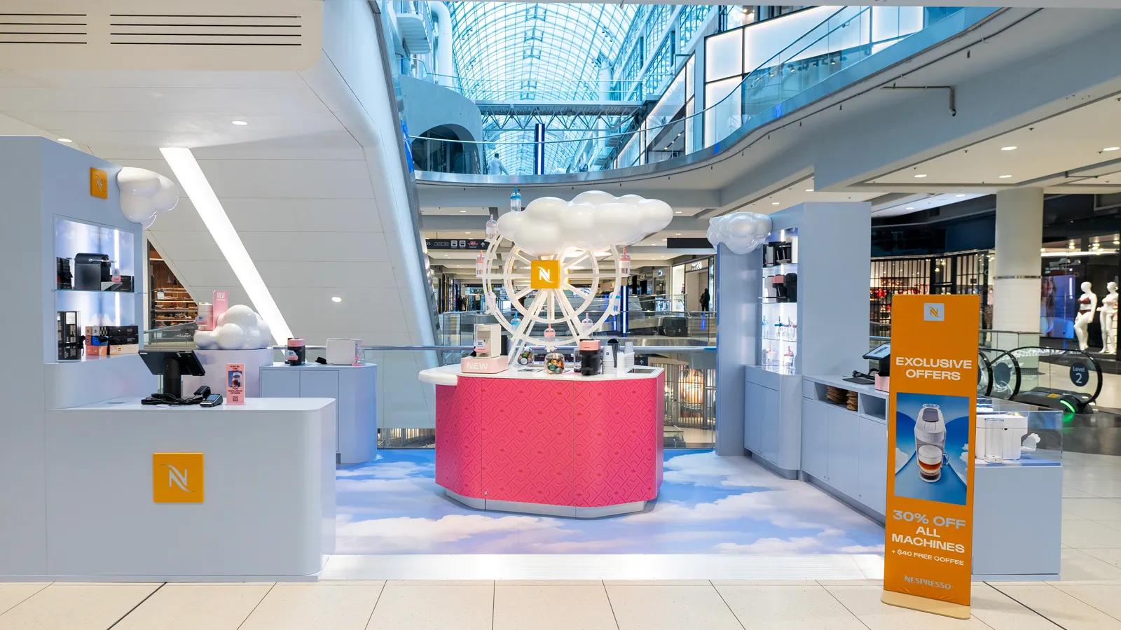 [CF Toronto Eaton Centre] Experience the Nespresso Pop-Up at CF Toronto Eaton Centre