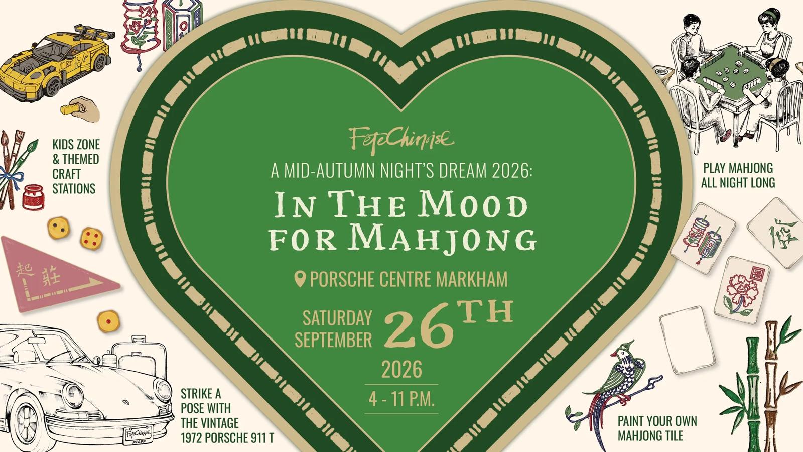 [CF Markville] A Mid-Autumn Night's Dream 2026 at Porsche Centre Markham