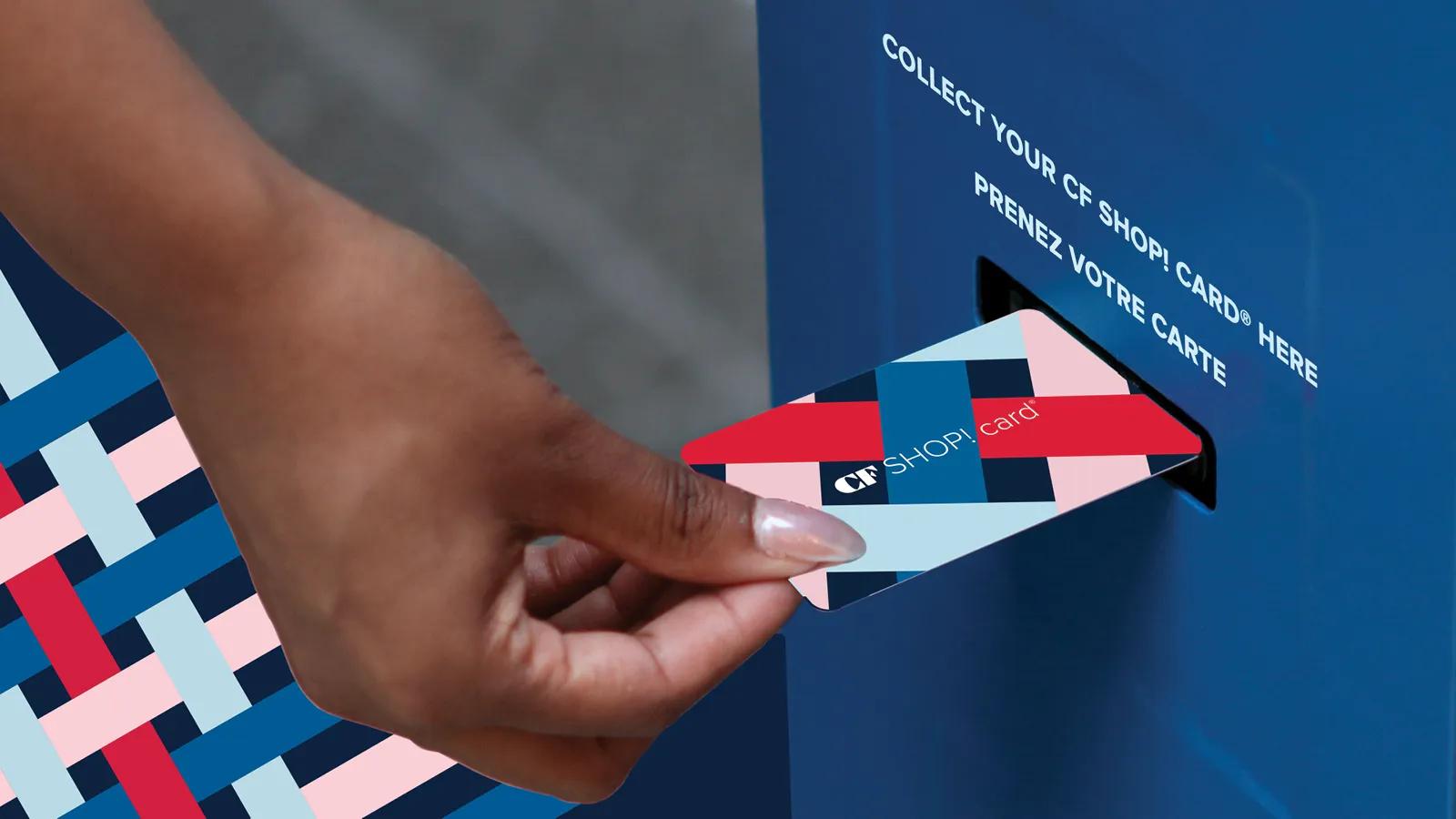 [CF Rideau Centre] SKIP THE LINE AT A CF SHOP! CARD®️ KIOSK