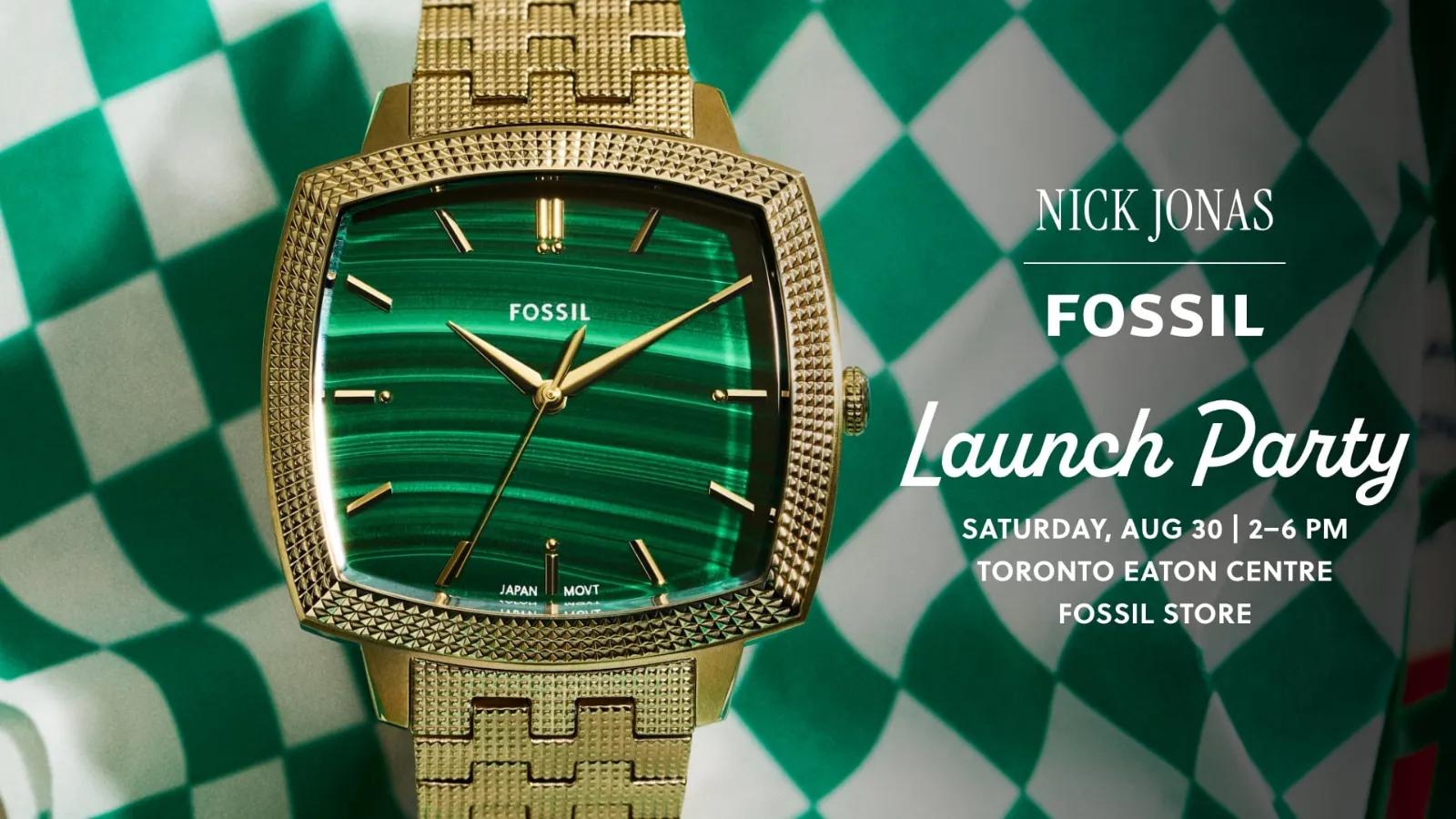 [CF Toronto Eaton Centre] - Nick Jonas x Fossil Launch Party