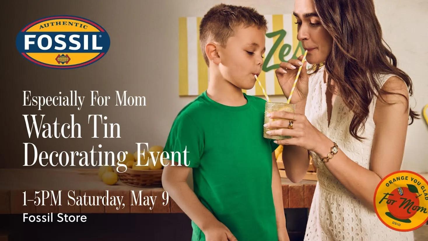 [CF Toronto Eaton Centre] Mother's Day Event at Fossil