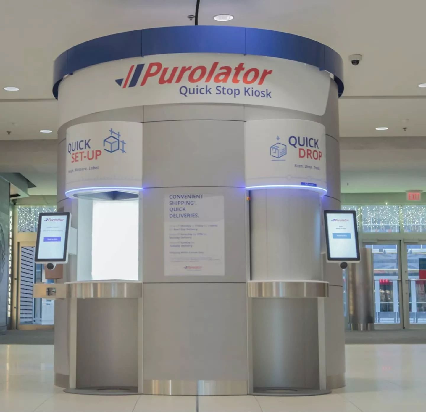 Canada's first one-stop 'shop and ship' kiosk introduced at CF Toronto Eaton Centre - just in time for the holidays