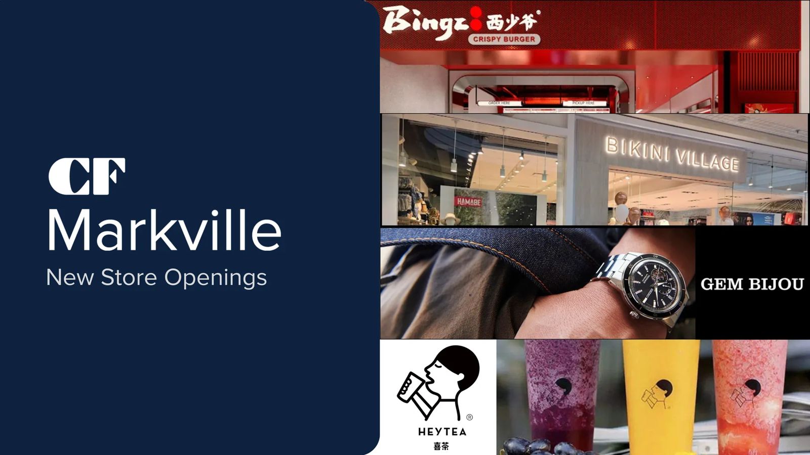 [CF Retail] CF Markville Openings 3Q25