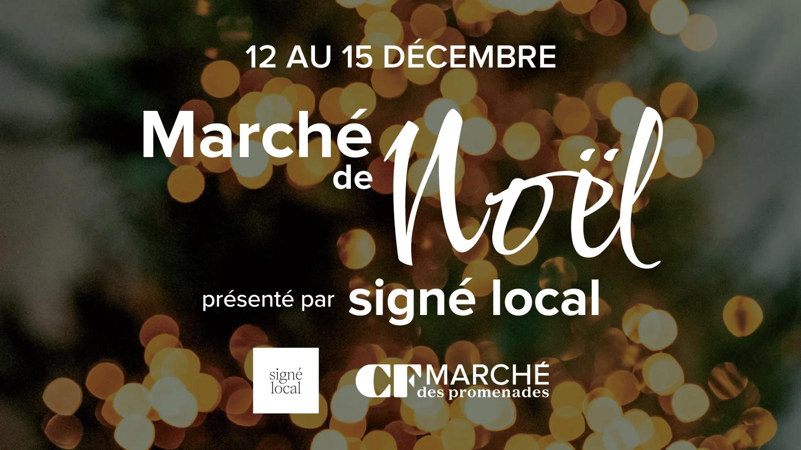 Marché de Noël signé local