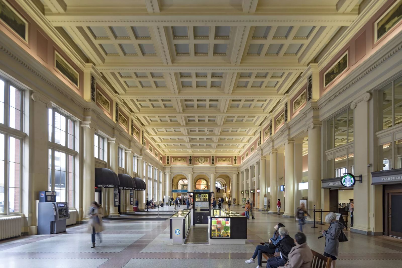 601 W Cordova Train Station interior