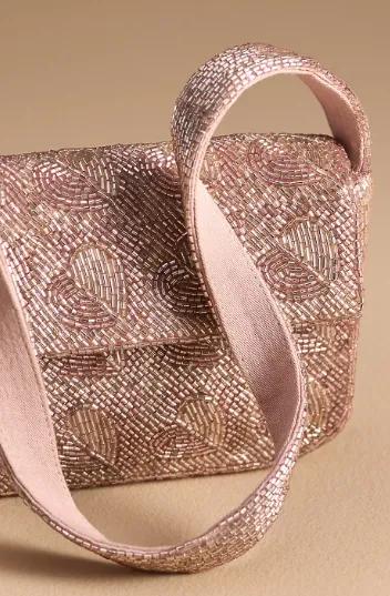 The Fiona Shoulder Bag: Metallic Heart Edition