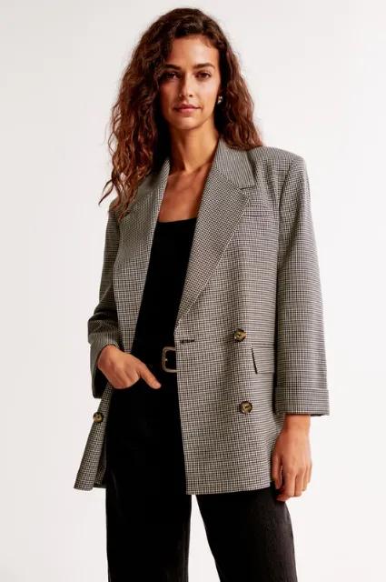 Abercrombie - Double-Breasted Slouchy Blazer