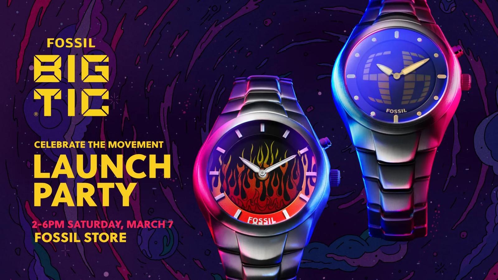 [CF Toronto Eaton Centre] Fossil Big Tic Launch Party