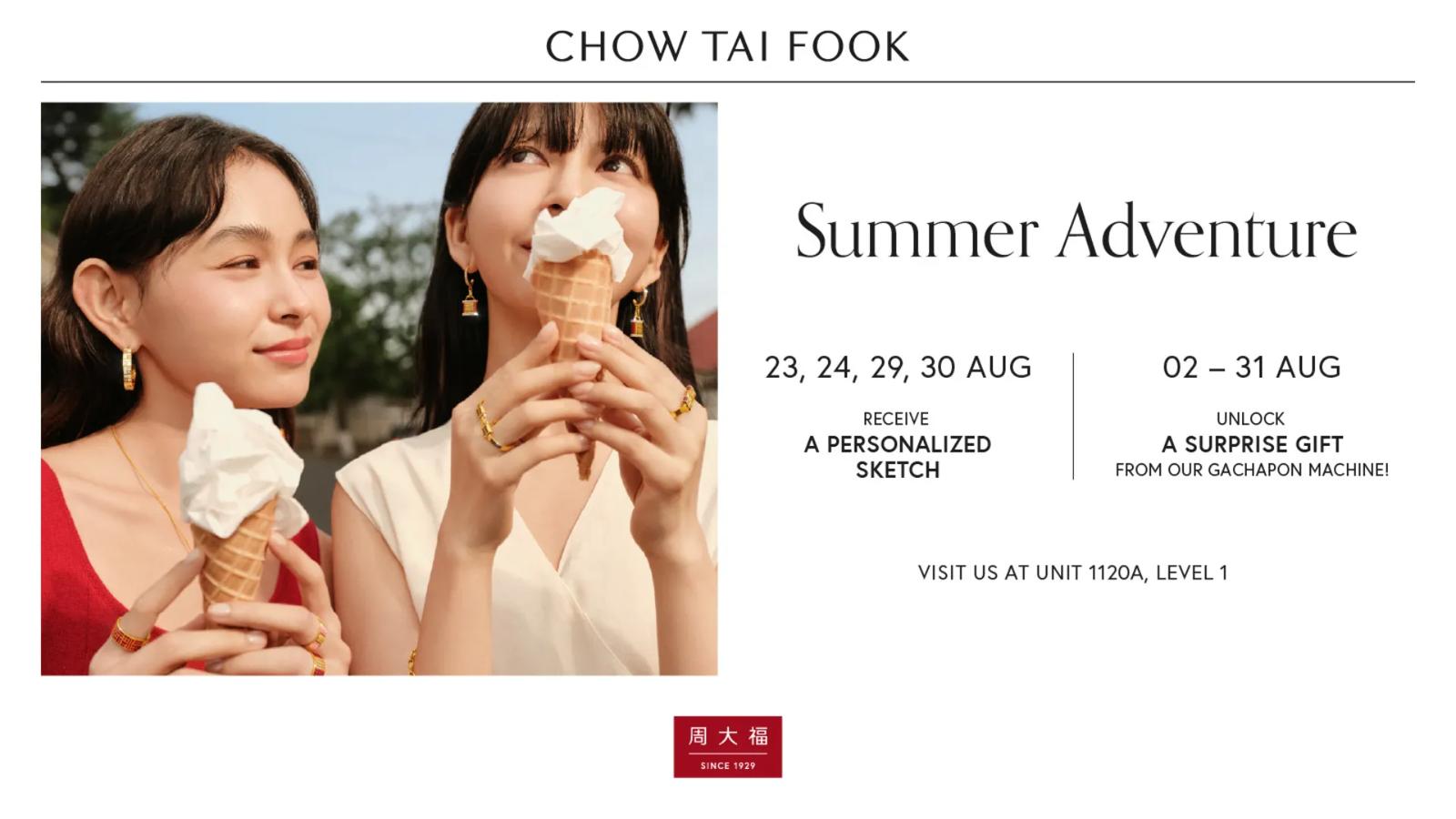 [CF Fairview Mall] - Summer Love with Chow Tai Fook