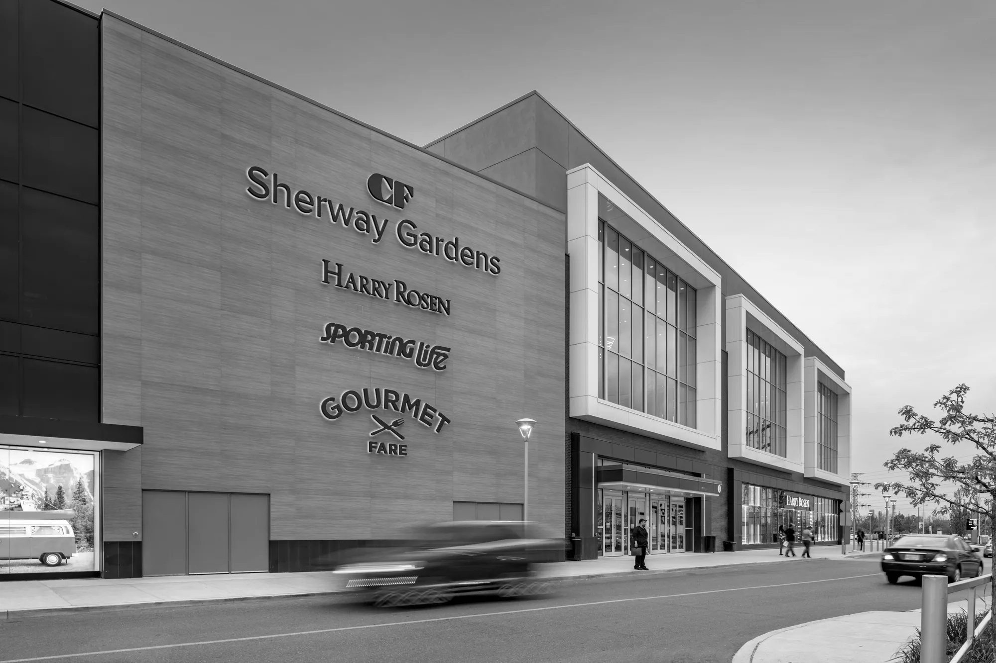 CF Sherway Gardens Mall just before lockdown, Toronto, canada