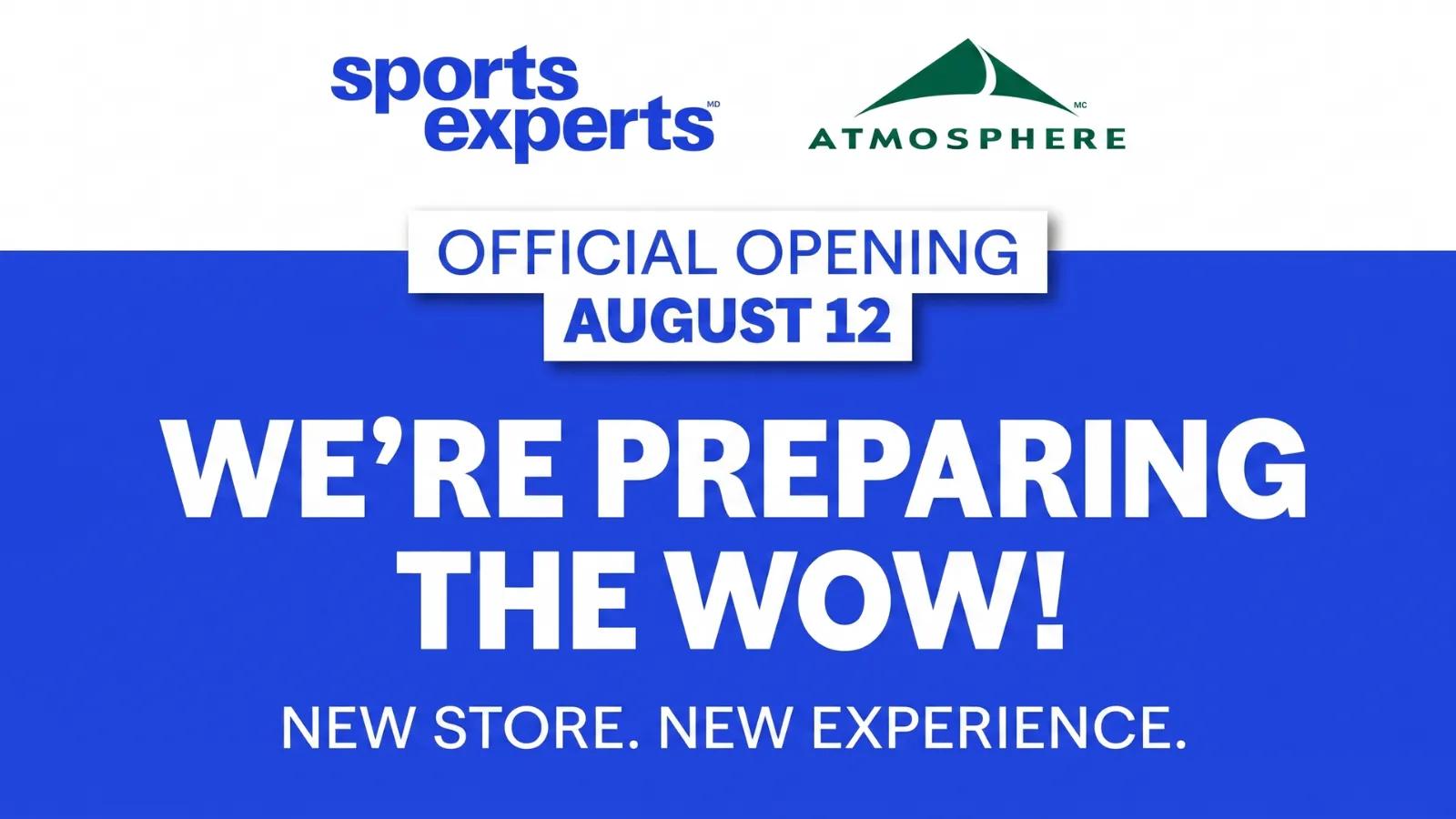[CF Carrefour Laval] A brand-new Sports Experts experience awaits you at CF Carrefour Laval