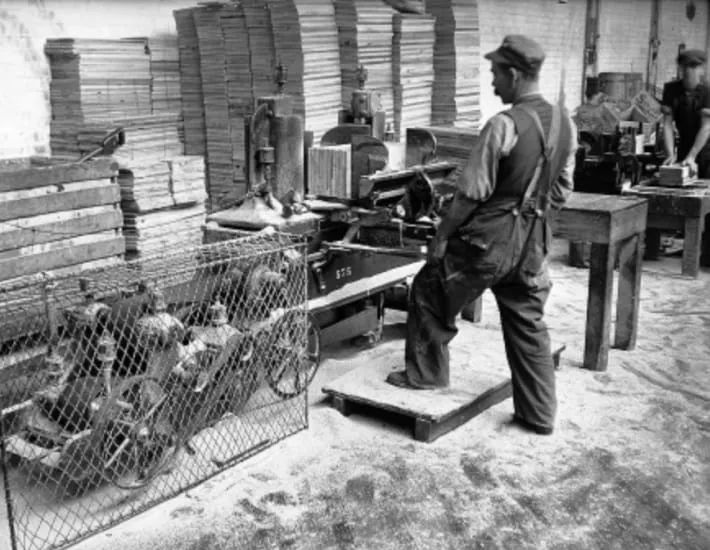 Lever Brothers Soap Works November 1919 (Toronto Archives).