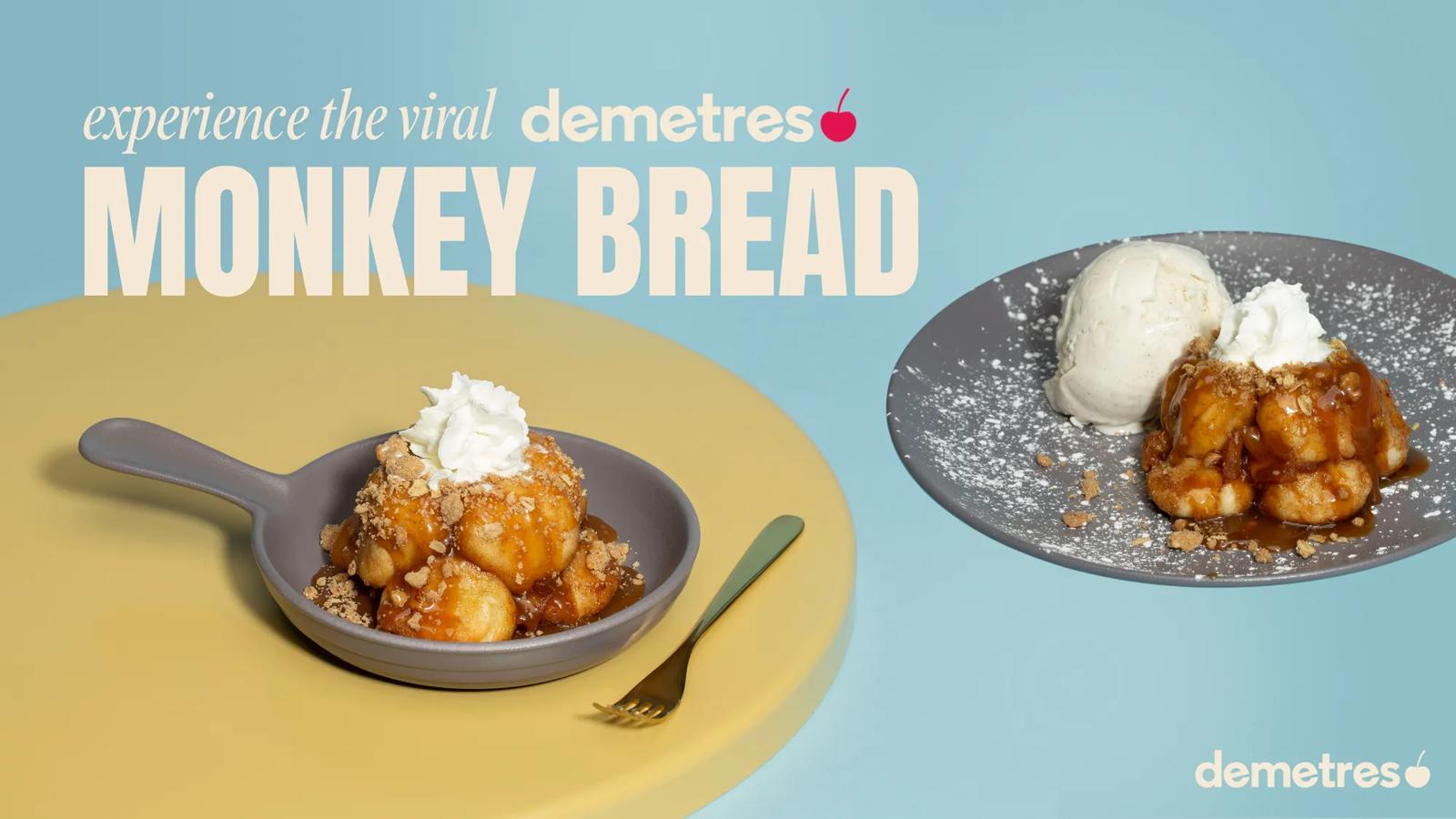 [CF Shops at Don Mills] Demetres’ Viral Apple Pie Monkey Bread is here! 