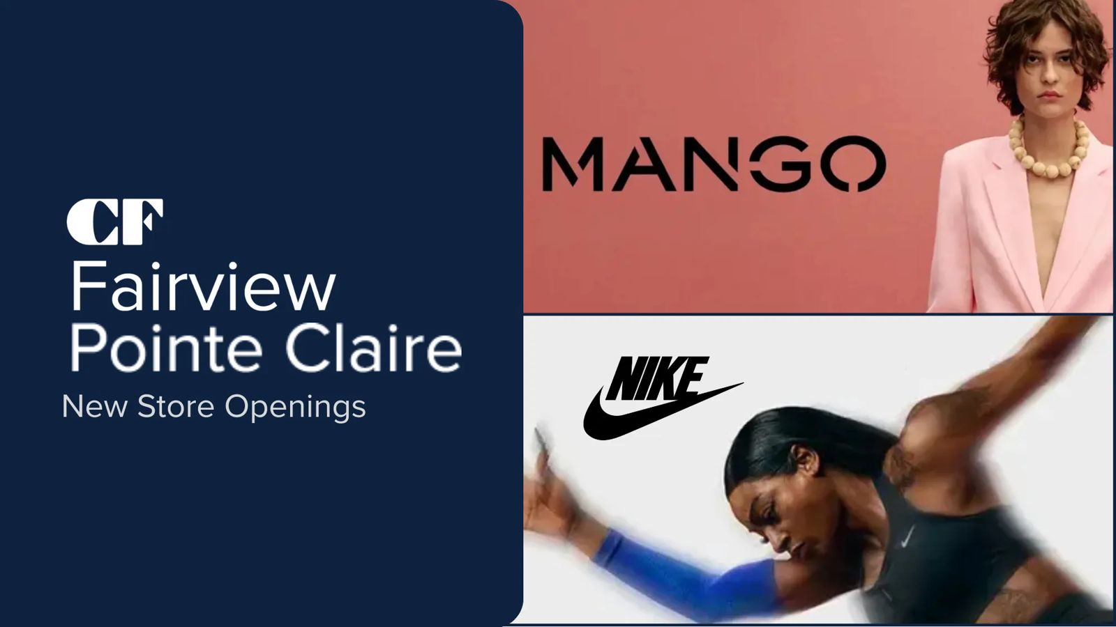 [CF Retail] CF Fairview Pointe Claire Openings 2Q25