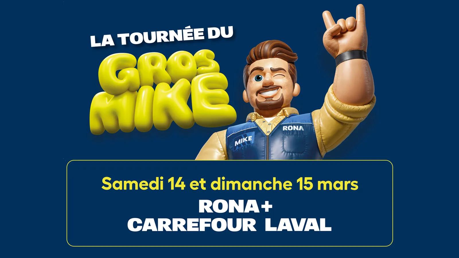 [CF Carrefour Laval] The Gros Mike Tour continues