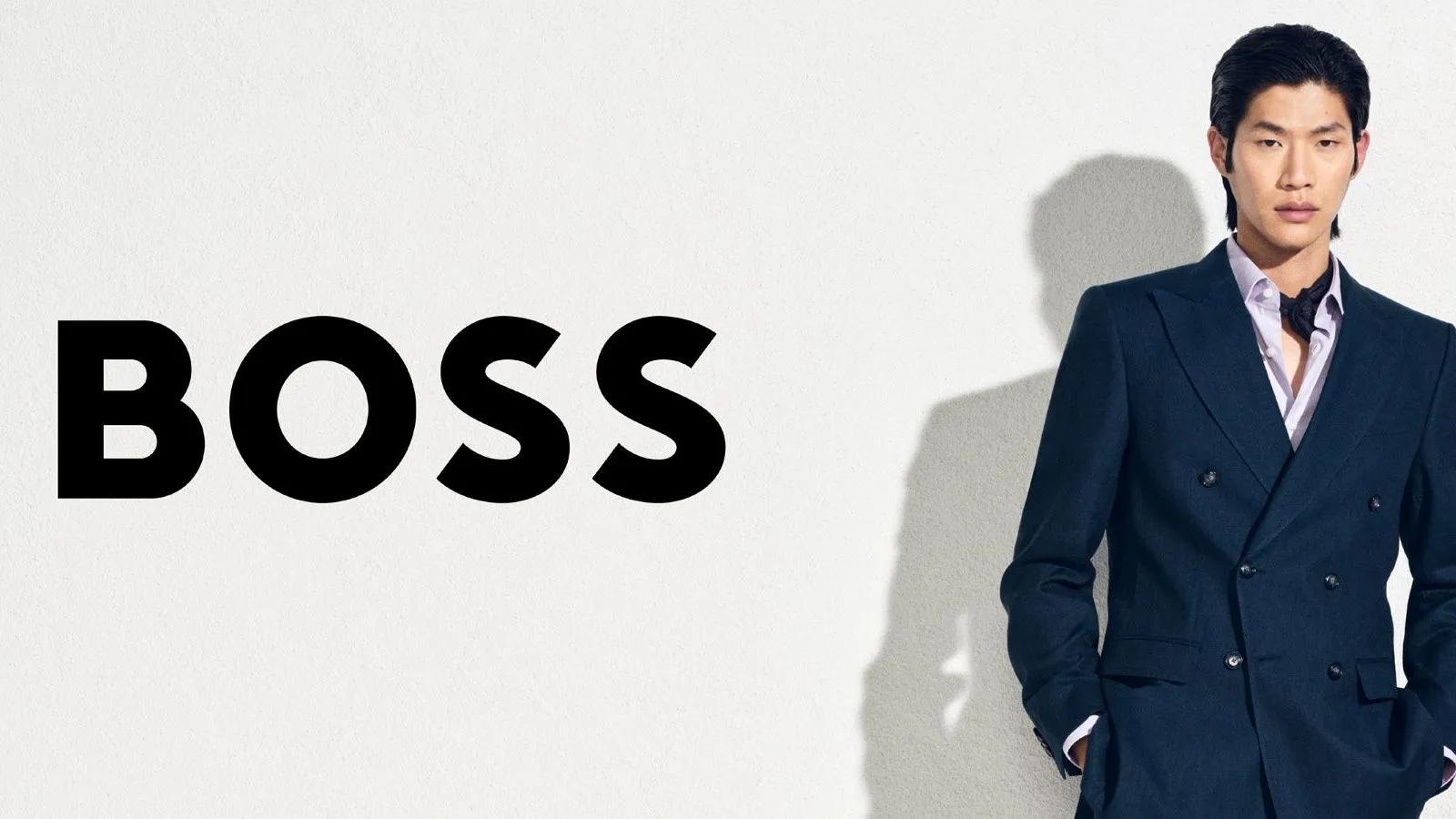 Experience the newly opened BOSS store