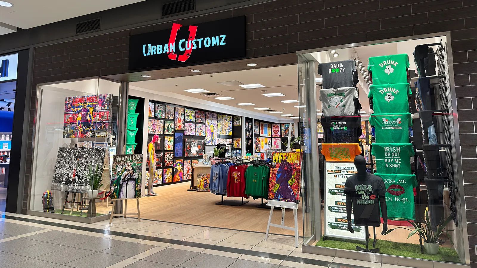 Urban Customz Brings Custom Printing and Gallery Art to Level 1