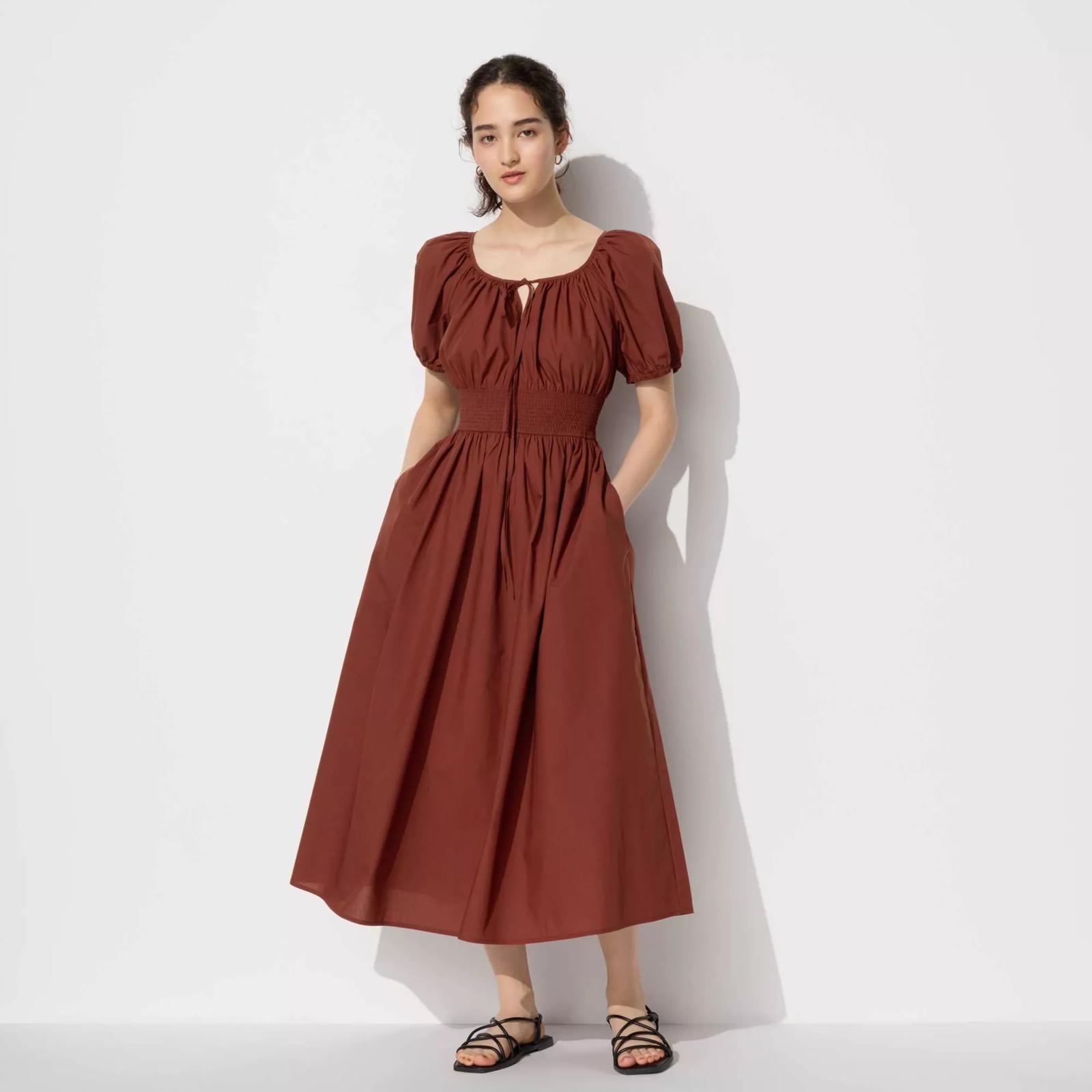 Chinook | Stampede Mavericks | Uniqlo | Volume Sleeve Dress | Image