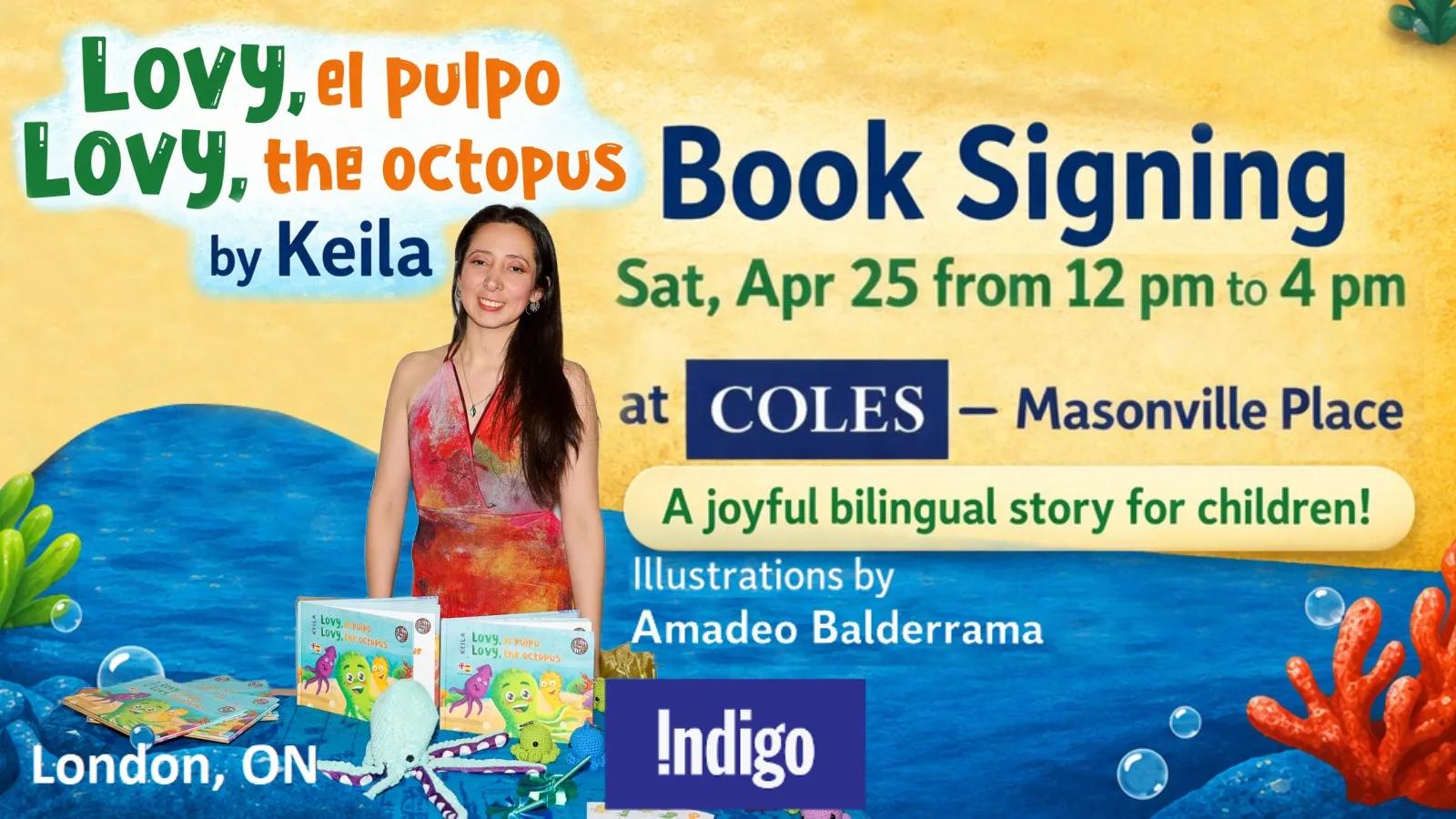 [CF Masonville Place] Join Coles for a Book Signing