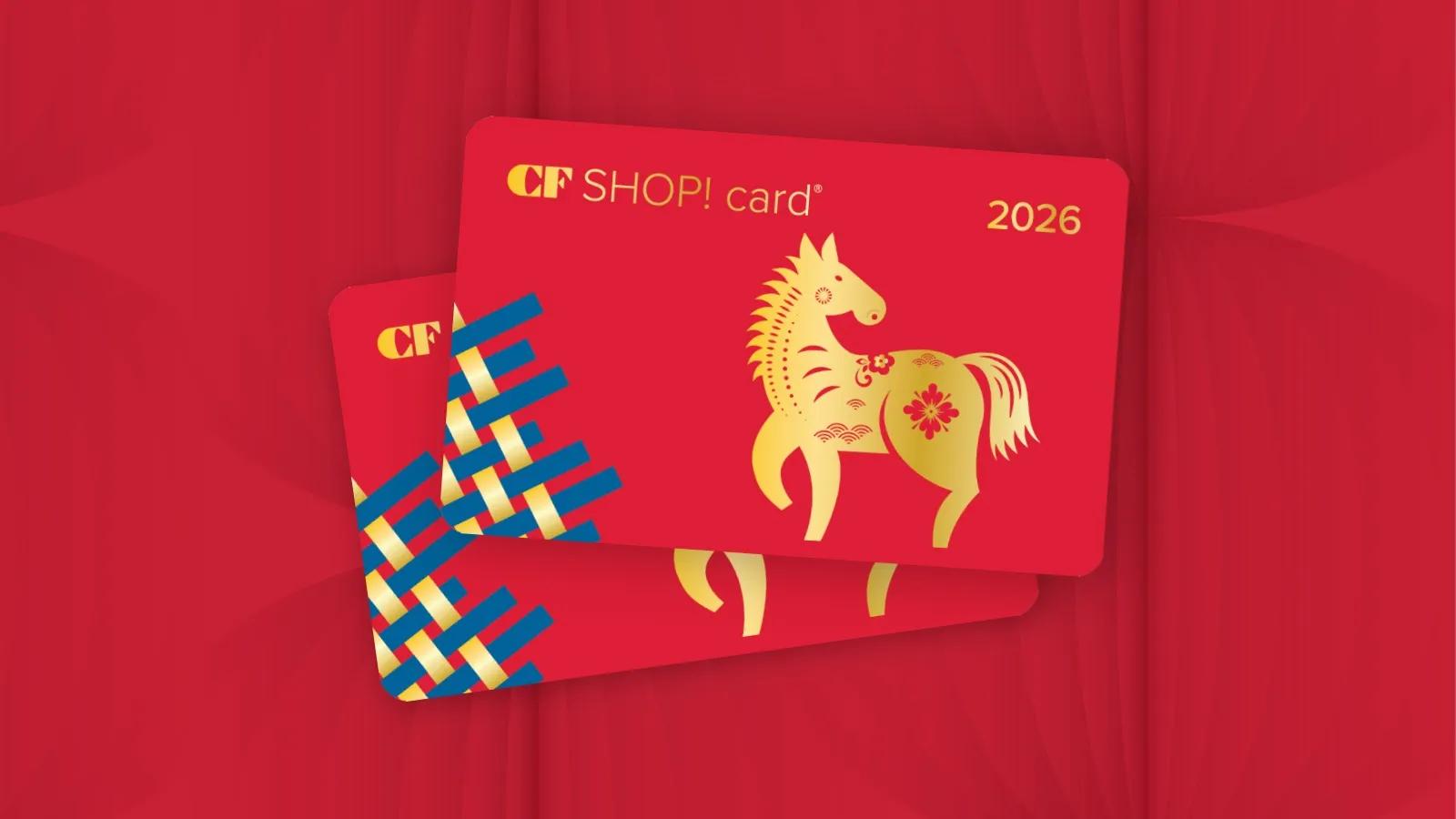 CF SHOP! card Lunar New Year Promotion