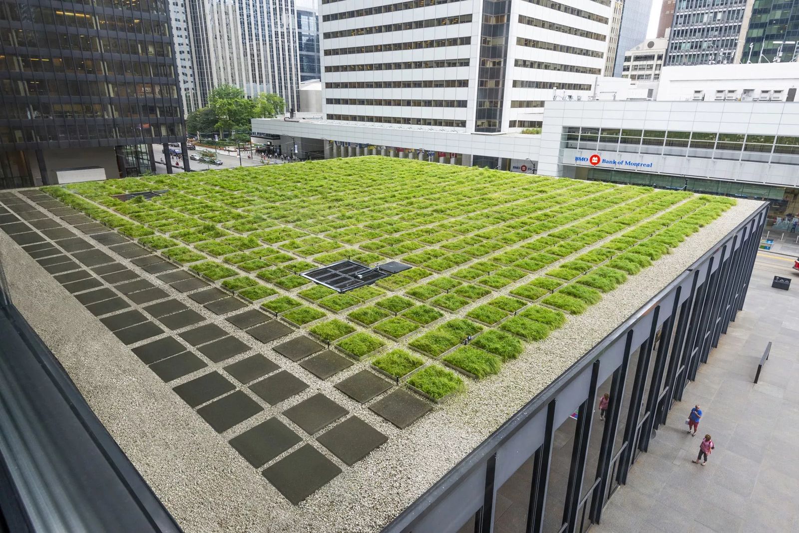 [Office] [TD Centre] - Green Top of Building