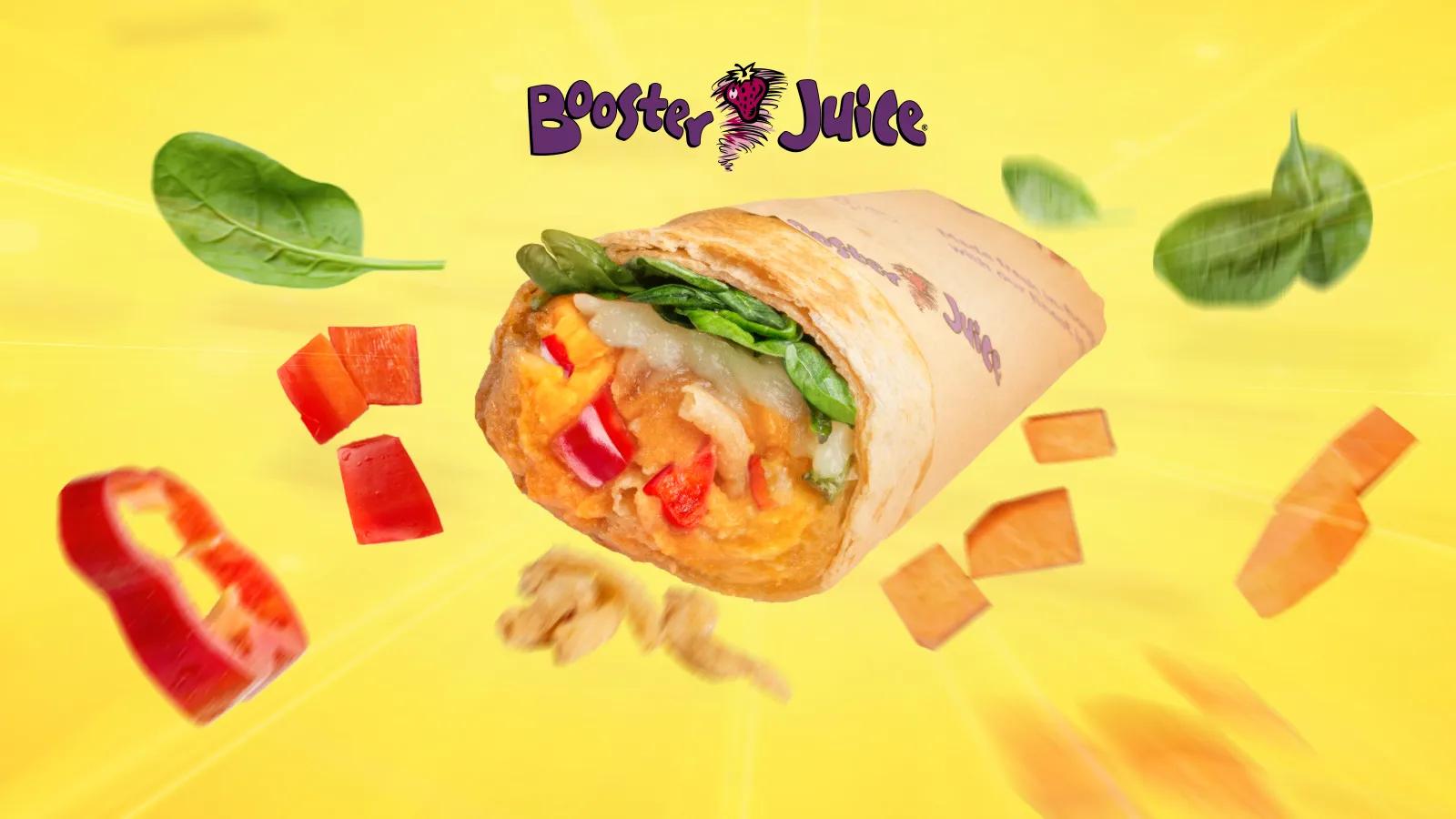 Booster Juice - Maple Sweet Potato Wrap