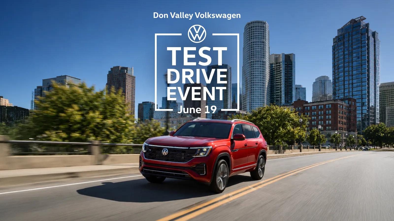 [CF Shops at Don Mills] Take a Volkswagen for a Spin at CF Shops at Don Mills.